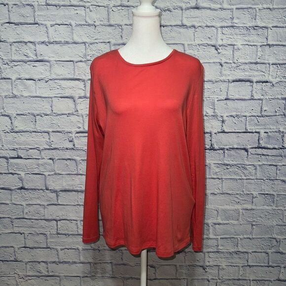 Eileen fisher long sleeve shirt top - Picture 1 of 13